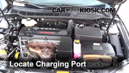 How to Add Refrigerant to a 2007-2011 Toyota Camry - 2009 Toyota Camry ...